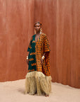 WANNI FUGA SIGNATURE KAFTAN ADIRE