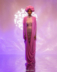 IRIS DEGRADED DRESS