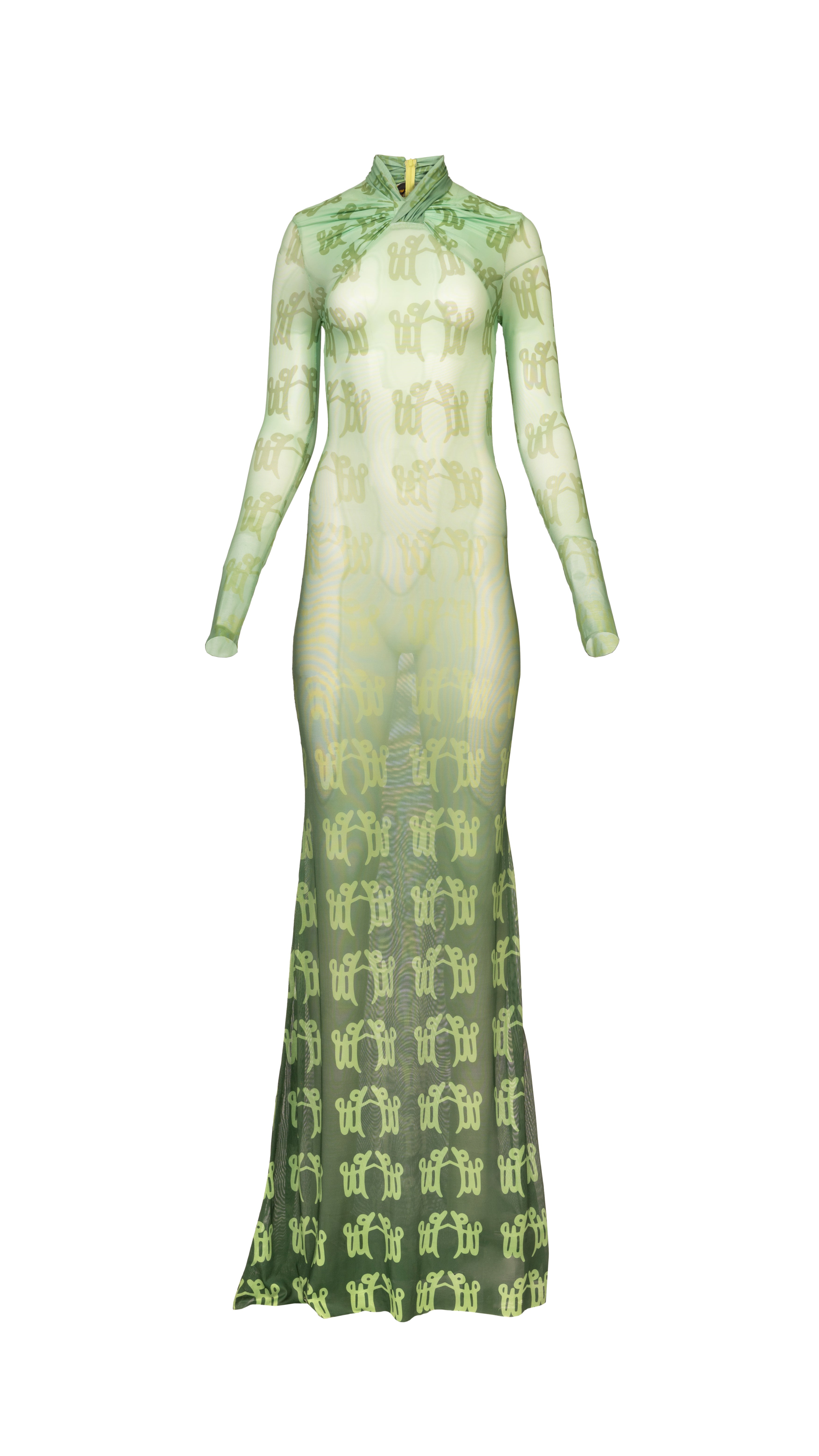 IRIS MESH DRESS DEGRADED – WANNI FUGA