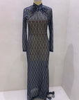 IRIS MESH DRESS