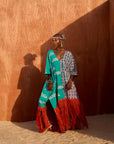 WANNI FUGA SIGNATURE KAFTAN ADIRE