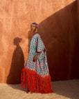 WANNI FUGA SIGNATURE KAFTAN ADIRE