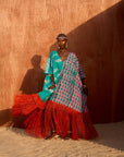 WANNI FUGA SIGNATURE KAFTAN ADIRE