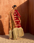 WANNI FUGA SIGNATURE KAFTAN ADIRE