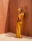 AYANA DRAPED TOP X WRAPPER