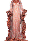 ZINNIA RUFFLED CAFTAN PRE-ORDER