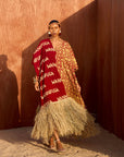 WANNI FUGA SIGNATURE KAFTAN ADIRE