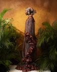 ZINNIA RUFFLED CAFTAN PRE-ORDER