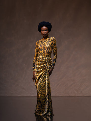 IRIS MESH BODY SUIT CIRCLES