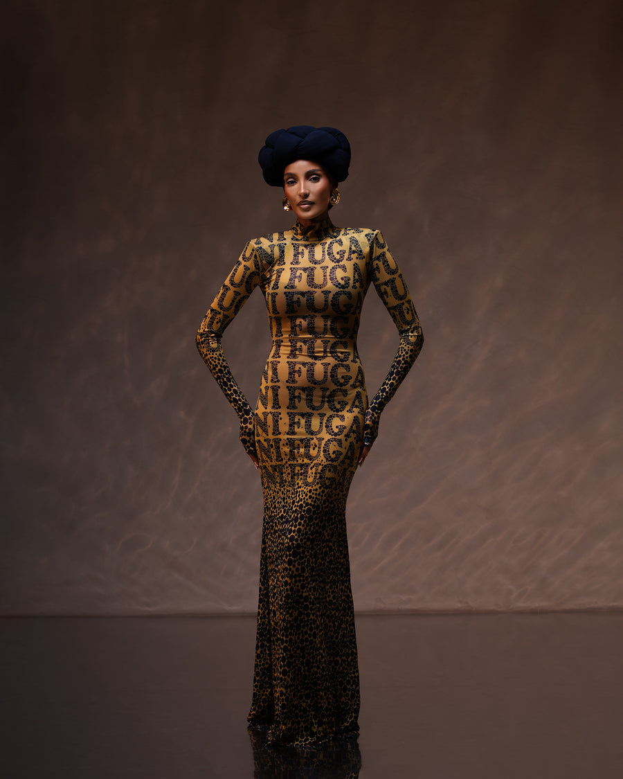 SPROUTED MESH DRESS CIRCLES