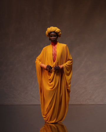 SPROUTED MESH DRESS CIRCLES