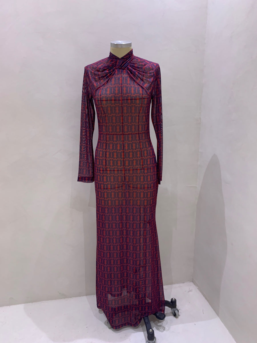 IRIS MESH DRESS