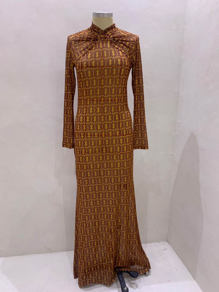 IRIS MESH DRESS