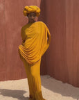 AYANA DRAPED TOP X WRAPPER