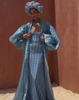 ZAYA ROBE X SLIP DRESS